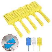 100/220PCS Car Key Tag Multi Purpose Self Tie To Identify Your Vehicles 8 Color.