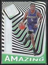 2020-21 Panini Illusions #7 De'Aaron Fox Amazing Emerald Sacramento Kings (A2)