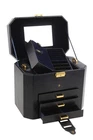 TIME RESISTANCE Jewelry Box A Handful Of Dust Women OS Blue Leather RRP315