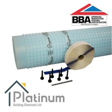 PLATON P8 Basement Tanking Membrane Kit (20M² Kit) | Waterproof Cavity Drain