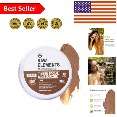 Daily Hydrating Tinted Face Cream Sunscreen SPF 30 - Non-Nano Zinc Oxide, 1.8 oz