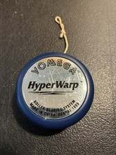Bandai 1999 Blue Yomega Hyper-Warp Roller Bearing System Yo-Yo Yoyo