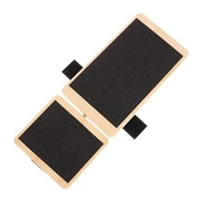 Wood Balance Board Foot Stretcher Non Slip Portable Trainer Exerciser Single