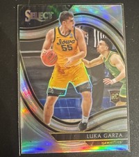 2021-22 Panini Chronicles Draft Select LUKA GARZA Silver Holo Prizm RC Rookie