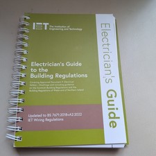 Electrician's Guide to the Building Regulations By IET - 9781839532542 (Book)