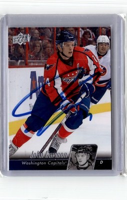 2010-11 Upper Deck #446 John Carlson In Person Auto