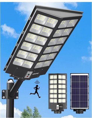 OF-9600W Commercial Solar Street Light 6500K Dusk to Dawn Motion Sensor