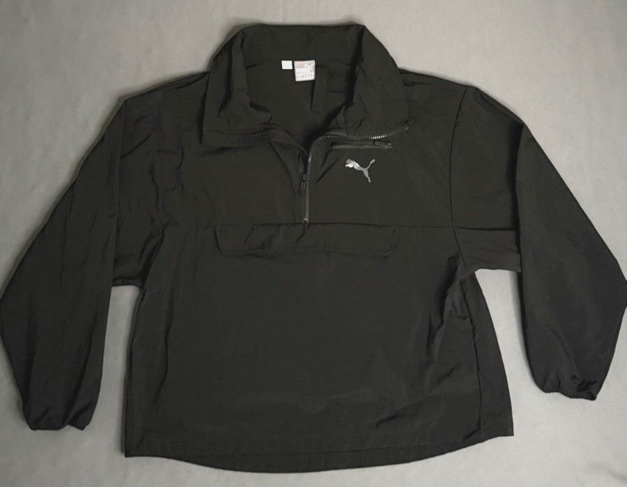 Puma Half Zip Pullover Windbreaker Jacket Women's… - image 11