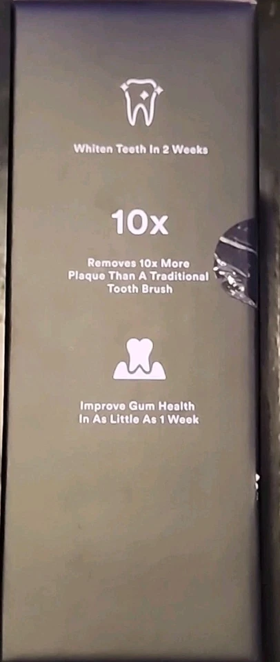 NUEVO JUEGO DE CEPILLO DE DIENTES BLANQUEADOR ULTRA SÓNICO SERIE AQUASONIC DUO 40000 VPM Foto 3 de 4