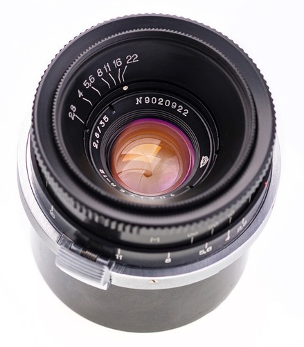 Jupiter 12 35mm f 2.8 Kiev / Contax RF / Biogon SN: N9020922 Excellent Prime Lens - Picture 3 of 5