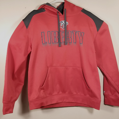 Russell Liberty University Hoodie Sweater Sweatshirt Men's Medium