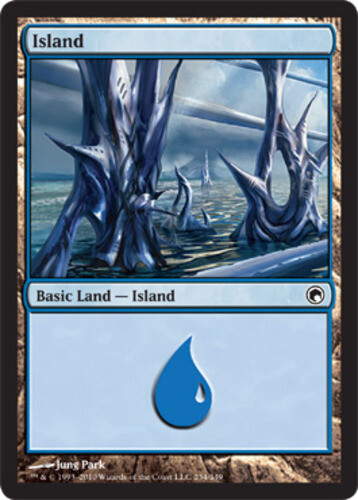 4x Island (234) MTG Scars of Mirrodin NM Magic Regular