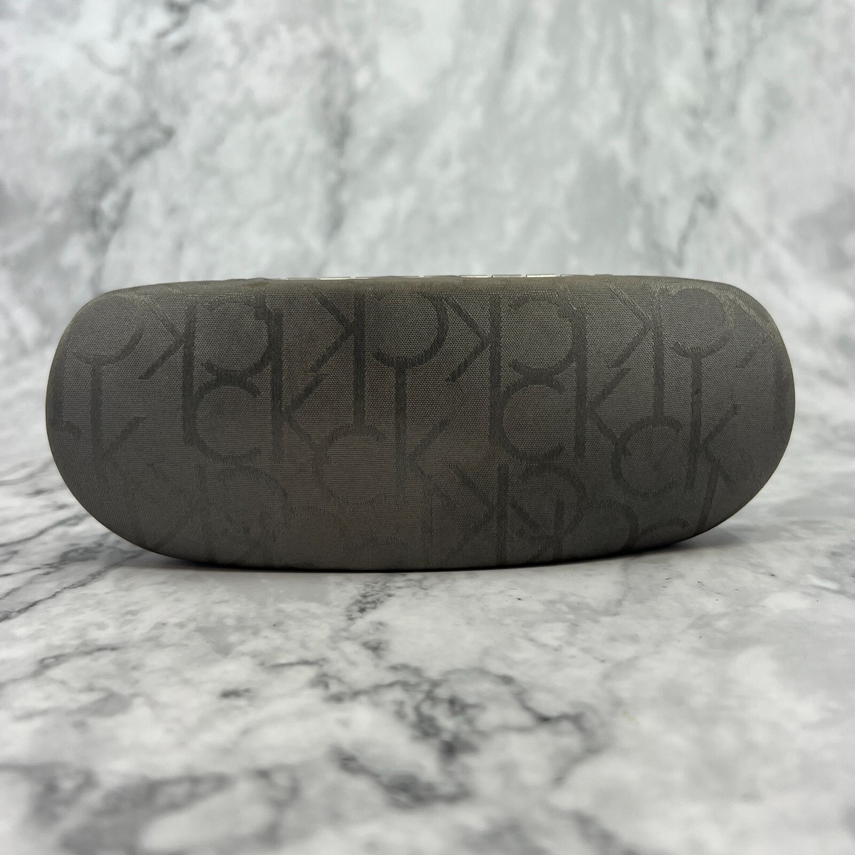 Calvin Klein Signature Gray Sunglasses Eyeglasses Hard Case 