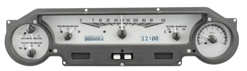 Sistema de calibre analógico Dakota Digital 1964-65 Ford Falcon Ranchero VHX-64F-FAL-S-W Foto 2 de 4