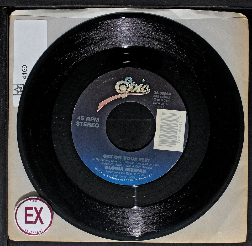 Gloria Estefan - Words Get In The Way - 7" single 45rpm record - Image 2 of 3