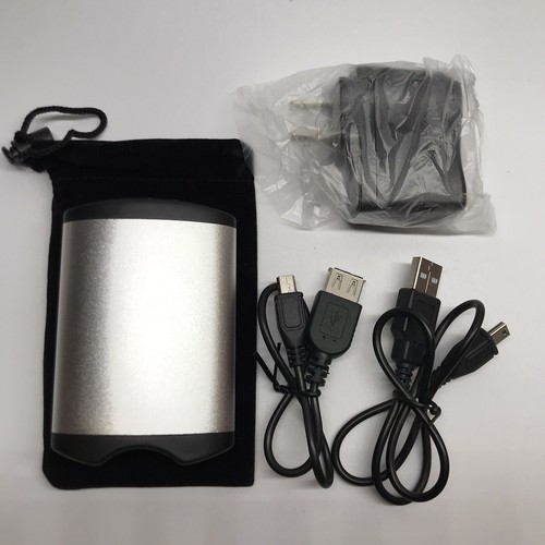 EnergyFlux 4400mAh Rechargeable Hand Warmer/Battery Pack with Carrying Pouch - Picture 7 of 7