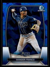 Wander Franco 2023 Bowman Chrome Sapphire Edition A Card #70