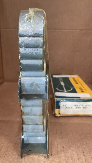 Rodamientos principales del motor Clevite - 7M1172 030 / MS-1047GP - se adapta a Datsun 810 y más Foto 3 de 4