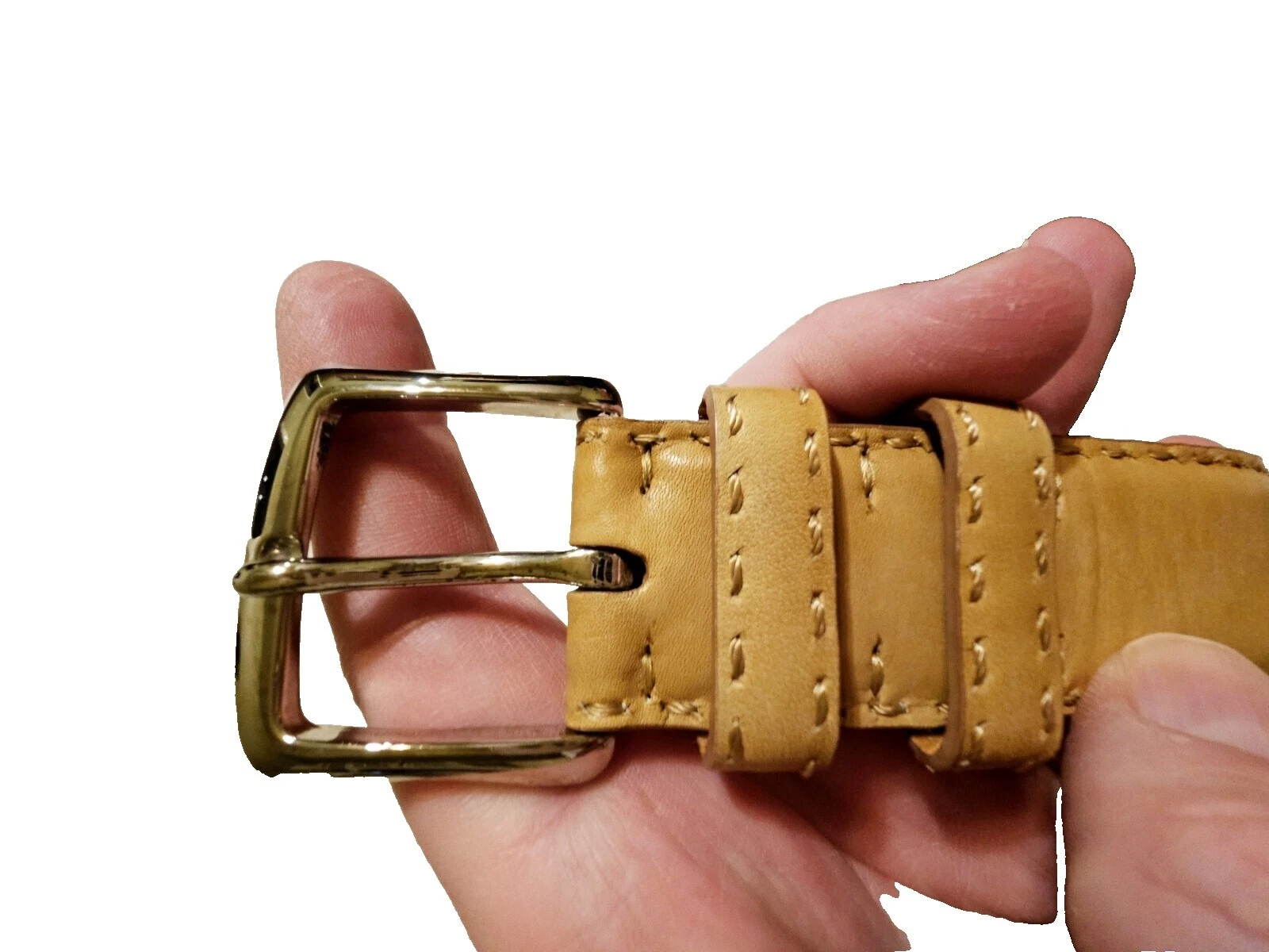 Kiton cinturones de cuero para hombres