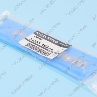 Genuine Nissan Maxima Platinum Trunk Lid Chrome Emblem Nameplate