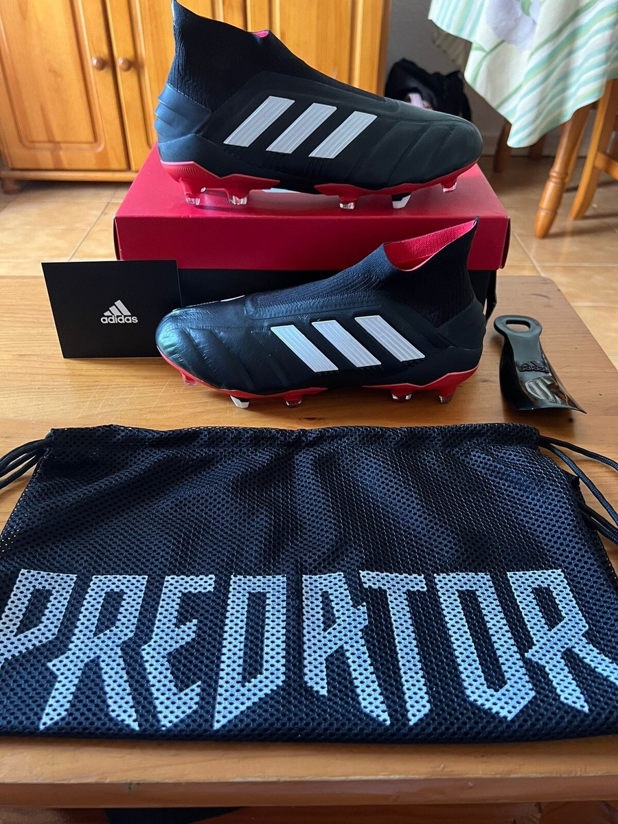 ADIDAS PREDATOR MANIA 19+ FG ADV FOOTBALL BOOTS UK RED BLACK WHITE