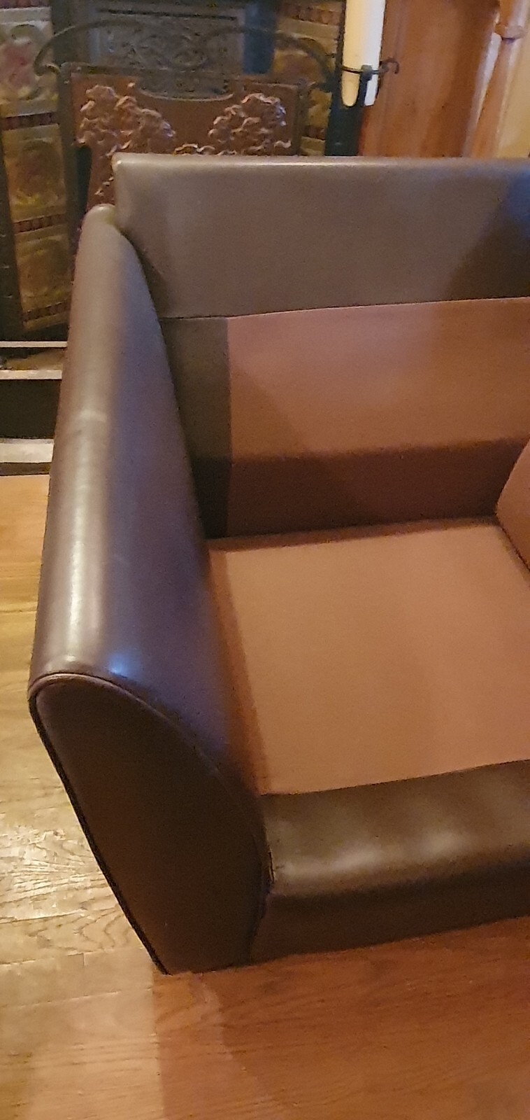 HEALS LEATHER SOFA X 2 in Excellent Clean Condition eBay