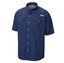 Chemise Columbia PFG homme grand L bleu imprimé poisson