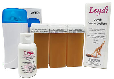Warmwachspatronen,Vliesstreifen,Depilation,Waxing,wax,Waxingset,Honig,Wachsset