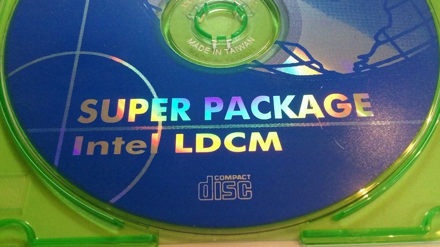 Intel LDCM Super Package CD RARE VHTF Retro Tech PCD-LDCM-OM-12