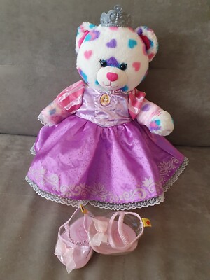Build A Bear Disney Prinzessin Rapunzel Teddy Herzdruck 