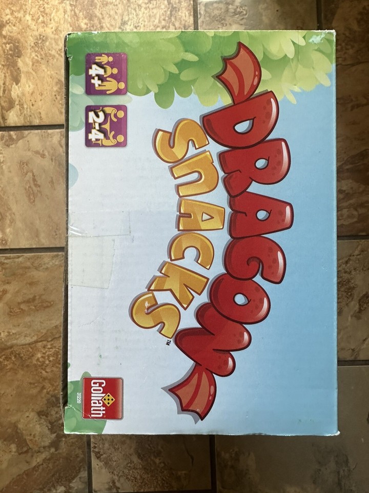 B26 New Dragon Snacks Game by Goliath, Find The Treasure and Win