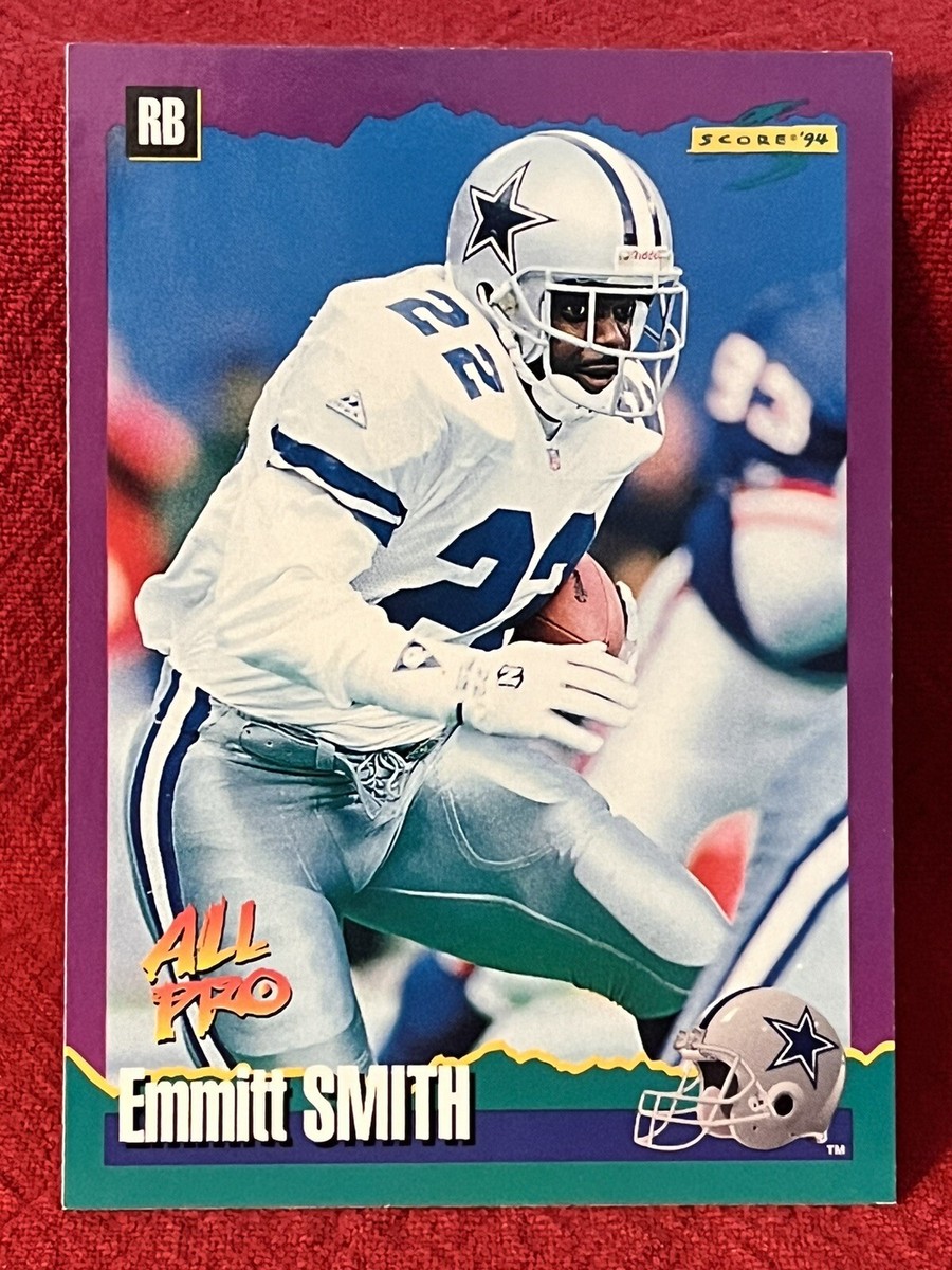 Emmitt Smith 1994 Score Football All Pro Card #40 Dallas Cowboys
