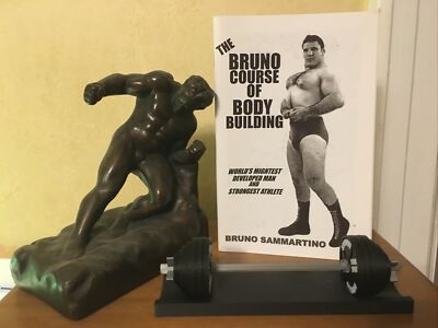 Bodybuilding Powerlifting Bruno Sammartino Bodybuilding Course Rare Booklet 2017