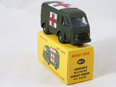 Dinky Toys F n° 80F Renault 1000 kg Ambulance Carrier militaire 1