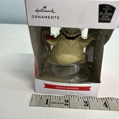 Hallmark Ornament Oogie Boogie christmas Tree NEW Nightmare before christmas Rea - Picture 12 of 15
