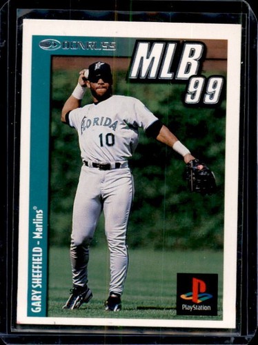 1998 Donruss - PlayStation MLB '99 Sweepstakes Card #9 - Gary Sheffield - 第 1/1 張圖片