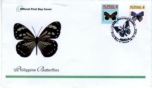 PHILIPPINEN 2006 - Filipine Schmetterlinge - FDC Stempel 10 V 2006