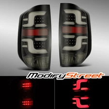 Modifystreet For 14-20 Toyota Tundra PRO-Series LED Tail Lights Jet Black