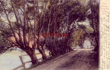 pre-1907 INLET BRIDGE, DELAVAN, WI 1906