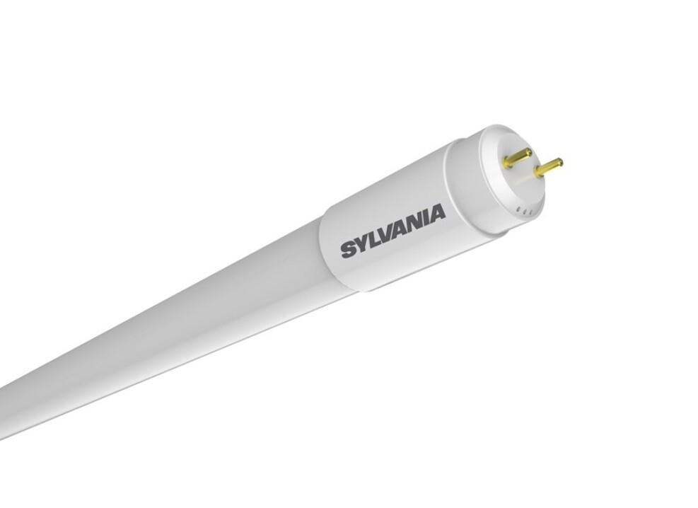 10x 600mm SYLVANIA ToLEDo Superia T8 ECG 7.5W 840 1100lm G13 4000K LED Tube