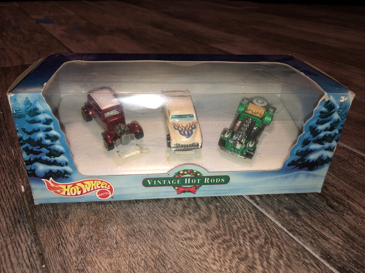 その他 Hot Wheels Vintage Hot Rods 3cars set Hot Wheels 2000 3 Cars Christmas Set VINTAGE HOT RODS New | eBay