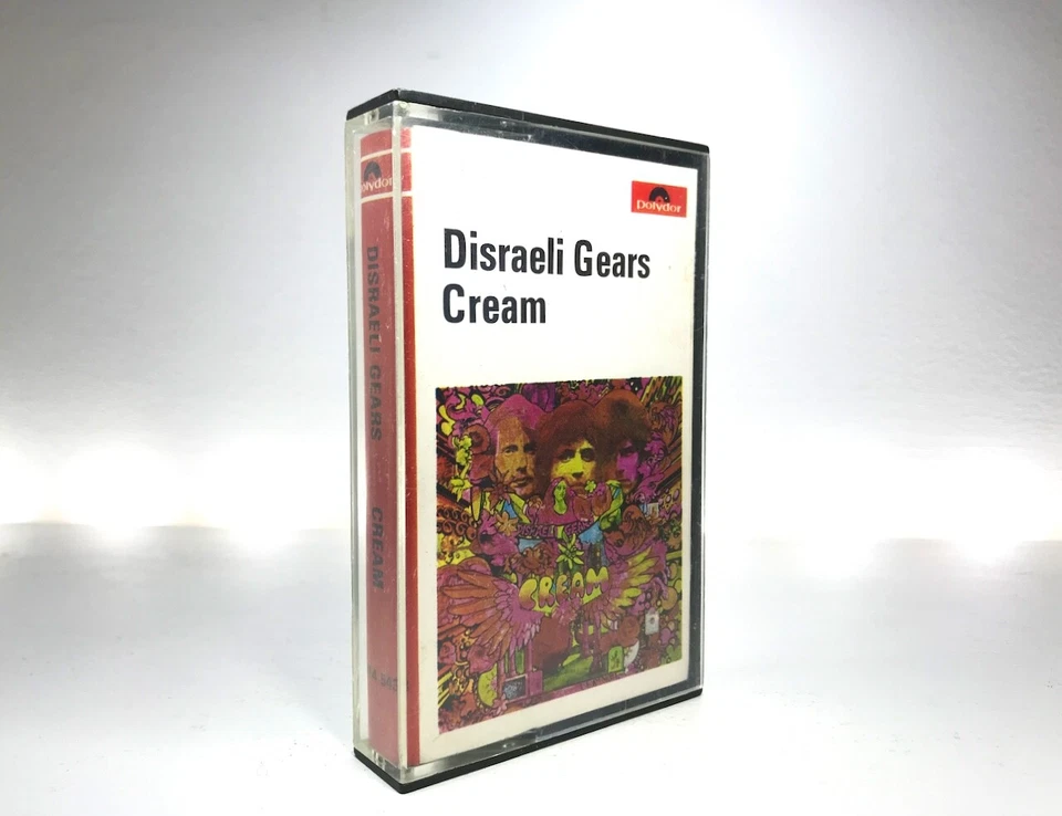 Cream DISRAELI GEARS Vintage Cassette 914 543 **EARLY ISSUE** RED PAPER LABELS - Image 2 of 4