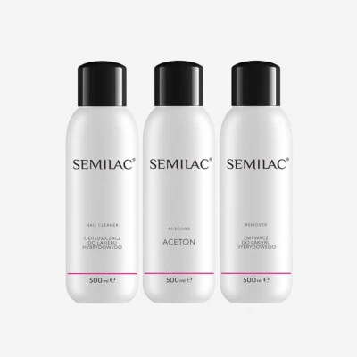 Semilac Cleaner/Aceton/Remover UV-Nagellackentferner 125/500/1000ml