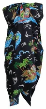 Sarong Wraps For Women mens Beach hawaiian Wraps Camp Vacation Tourist Party