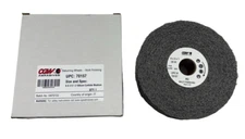 CGW 6" x 2" x 1" Deburring Wheel - Multi Finishing Silicon Carbide Medium