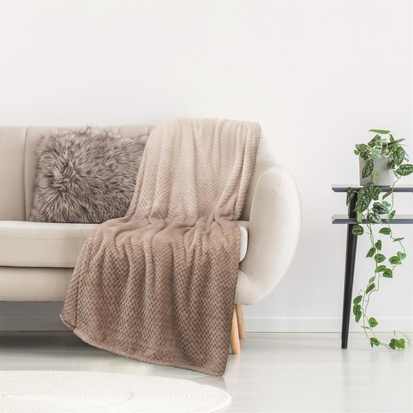 Kuscheldecke Wohndecke Sofadecke Fleecedecke Extra Weich Flauschig Decke 150X200-image
