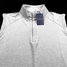 Peter Millar Crown Crafted Performance Lightweight Pullover Vest Gale Jacket XL
