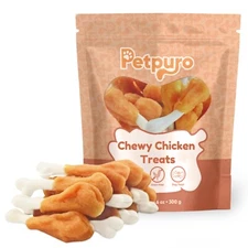 Chicken Wrapped Calcium Bones – Rawhide-Free Dog Treats for Strong Teeth & Bones