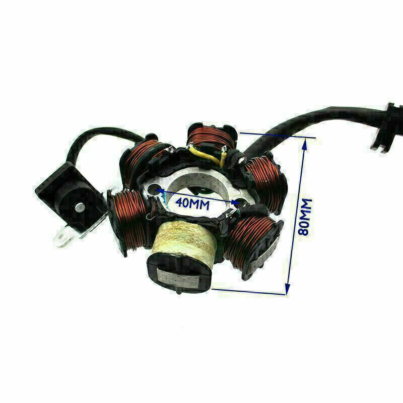 Magneto Stator for Z190 Zongshen 190cc ZS1P62YML-2 Electric