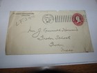 1908 postmark Logan, Utah Envelope 2 cent Stamp U.S Postage St. John's Associate — photo 2